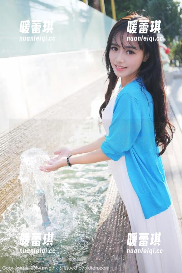 MyGirl美媛馆 - 面对朱可儿的温柔图包，我的心像个小鹿乱撞——停不下来！