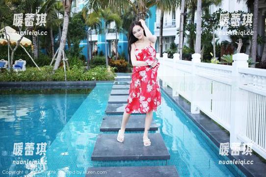 MyGirl美媛馆 - 看潘娇娇泳装原图，分享的也太敢玩了吧。