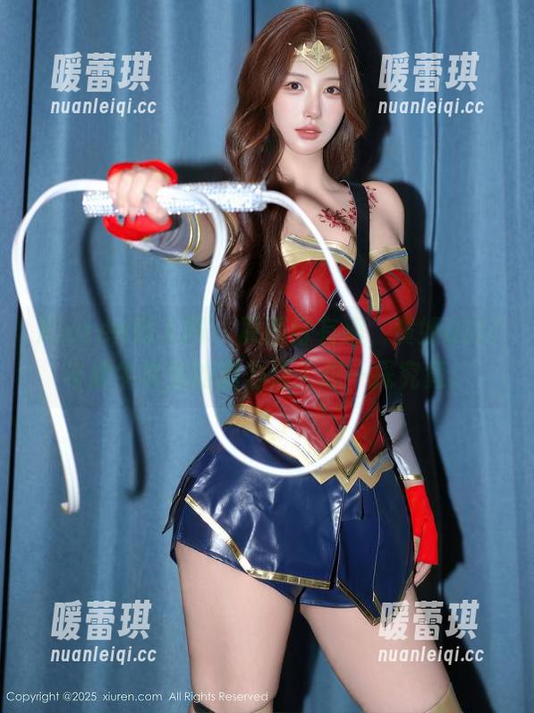 Xiuren秀人网 - 原图好有趣，黄婧GIGI与奶牛共处的魔力让人想一探究竟。