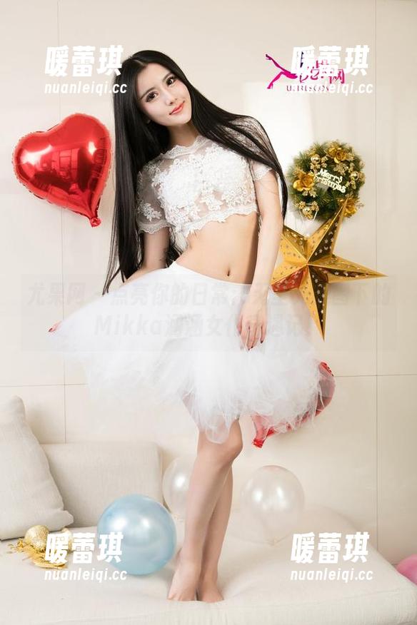尤果网-Mikka涵涵 尤果网 - 点亮你的日常:无圣光美图下的Mikka涵涵女仆奇遇记!