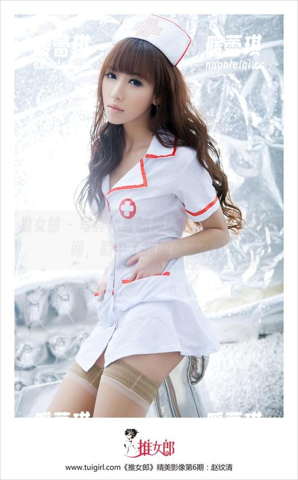 推女郎 - 写真化身的郑瑞熙，穿白丝那瞬间，戳中了我的欲望么？