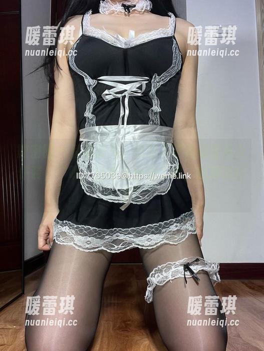 微密圈 - 私拍时光，楚楚不吃鱼的蕾丝女仆装，“呃，这也太好看了吧，我要弃疗了”