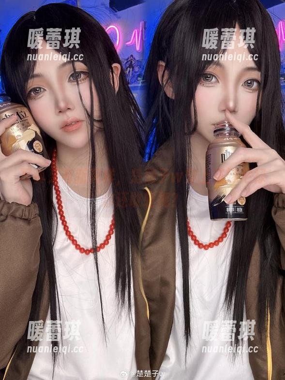 写真又有新花样，楚楚子w穿上花嫁尼禄你还敢轻视？